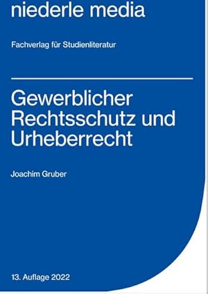 Bild des Verkufers fr Gewerblicher Rechtsschutz und Urheberrecht zum Verkauf von Smartbuy