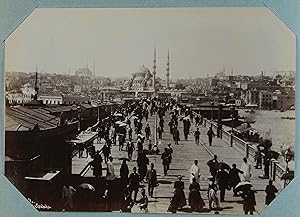 Souvenir de Constantinople. Sammlung von 40 eingesteckten Originalphotographien.