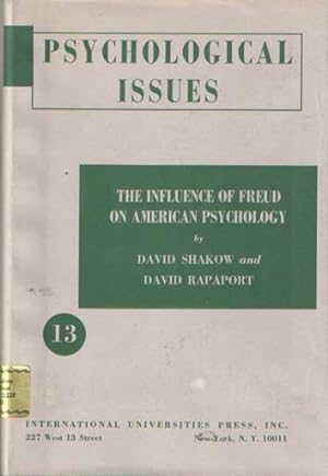 The influence of Freud on American psychology