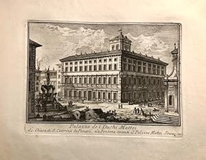 Imagen del vendedor de Palazzo de i Duchi Mattei a la venta por Libreria Ex Libris ALAI-ILAB/LILA member