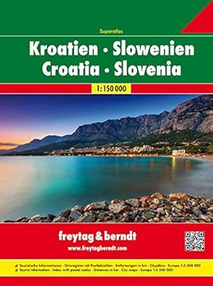 Image du vendeur pour Croatia/Slovenia: Wegenatlas 1:150 000 mis en vente par Libros Tobal