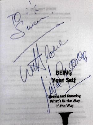 Imagen del vendedor de Being Your Self a la venta por World of Rare Books