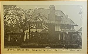 McCarthy's Tourist Home, Syracuse, New York