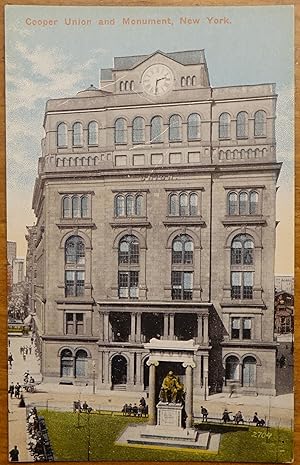 Cooper Union and Monument, New York City