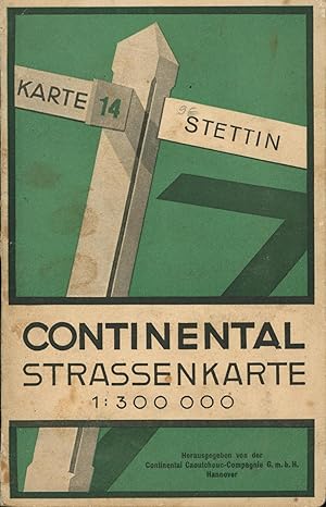 Imagen del vendedor de Karte 14 Stettin - Mastab 1:300000 a la venta por Antiquariat Kastanienhof