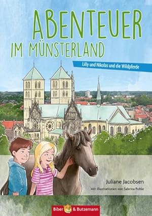 Bild des Verkufers fr Abenteuer im Mnsterland : Lilly, Nikolas und die Wildpferde zum Verkauf von Smartbuy