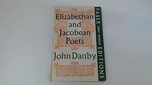 Seller image for Elizabethan and Jacobean Poets. Studies in Sidney, Shakespeare, Beaumont & Fletcher. for sale by Goldstone Rare Books