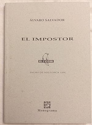 Seller image for El impostor. for sale by Aaromadelibros