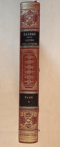 Image du vendeur pour Oeuvres illustres de Balzac, Contes drolatiques, tome III mis en vente par Les Kiosques