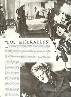Imagen del vendedor de LAMINA 32512: Escenas de Los Miserables a la venta por EL BOLETIN