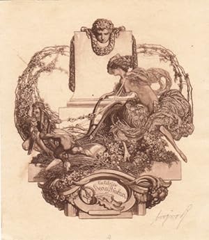 FRANZ VON BAYROS (auch bekannt als Marquis de Bayros, 1866-1924) österreichischer Grafiker, Illus...