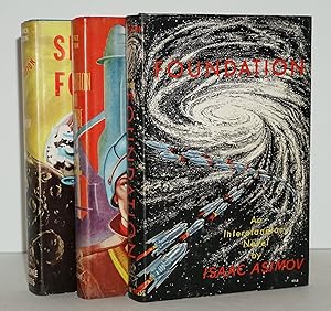 Image du vendeur pour THE FOUNDATION TRILOGY (ALL IN FIRST STATE), Foundation, Foundation And Empire, Second Foundation mis en vente par Meier And Sons Rare Books