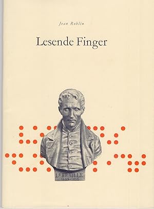 Bild des Verkufers fr Lesende Finger: Das Leben Louis Braille 1809-1852. Aus d. Franz. bers. u. nach d. abgekrzten engl. Version zusammengestellt von Alfredo Baeschlin. zum Verkauf von Homburger & Hepp