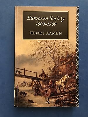 Seller image for EUROPEAN SOCIETY 1500-1700 for sale by Haddington Rare Books