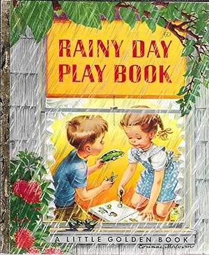 Bild des Verkufers fr Rainy Day Play Book (A Little Golden Book) zum Verkauf von GLENN DAVID BOOKS