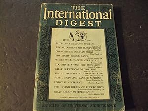 The International Digest June 1944 Eskimo Cowboys, Freedom of the Air