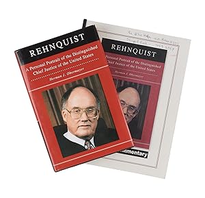 Imagen del vendedor de Rehnquist, A Personal Portrait of the Distinguished Chief Justice. a la venta por The Lawbook Exchange, Ltd., ABAA  ILAB