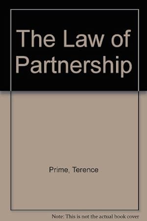 Bild des Verkufers fr The Law of Partnership zum Verkauf von WeBuyBooks