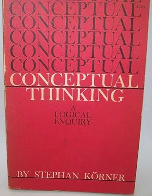 Imagen del vendedor de Conceptual Thinking: A Logical Enquiry a la venta por Easy Chair Books