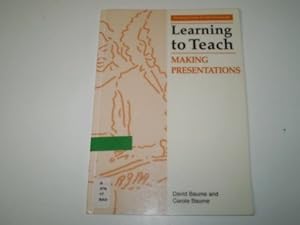 Imagen del vendedor de Making Presentations (Learning to Teach S.) a la venta por WeBuyBooks