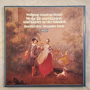Bild des Verkufers fr Mozart - Werke fr zwei Klaviere und Klavier zu vier Hnden [3 LPs]. zum Verkauf von KULTur-Antiquariat