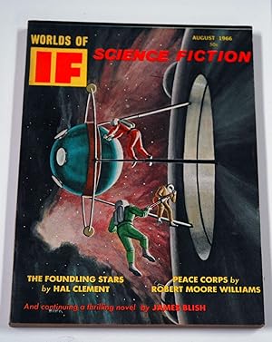 Imagen del vendedor de IF Worlds of Science Fiction: August, Aug. 1966 a la venta por Preferred Books