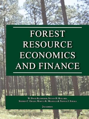 Imagen del vendedor de Forest Resource Economics and Finance a la venta por GreatBookPricesUK