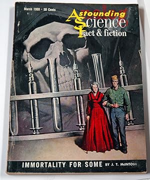Seller image for ASTOUNDING - ANALOG, Fact & Science Fiction: March, Mar. 1960 ("Deathworld") for sale by Preferred Books