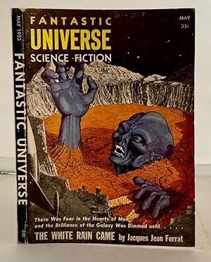 Imagen del vendedor de "All Were Monsters" by Manly Wade Wellman; "Inferiority Complex" by Evan Hunter (Found in Fantastic Universe Science Fiction Magazine) May 1955; Vol. 3, No. 4 a la venta por S. Howlett-West Books (Member ABAA)