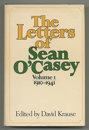 Seller image for The Letters of Sean O'Casey: 1910-1941, Volume I. for sale by Between the Covers-Rare Books, Inc. ABAA