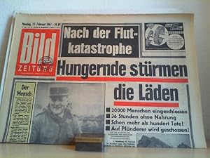 BILD ZEITUNG : Montag, 19. Februar 1962.