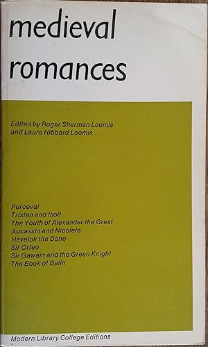 Seller image for Medieval Romances (Modern Library College Editions) for sale by The Book House, Inc.  - St. Louis