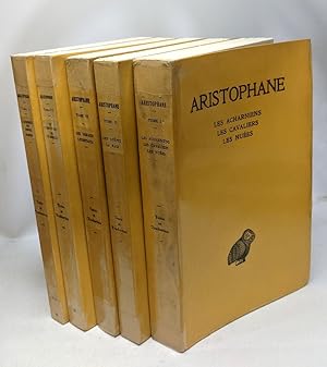 Aristophane - TOME I II III IV et V - collection des universités de France