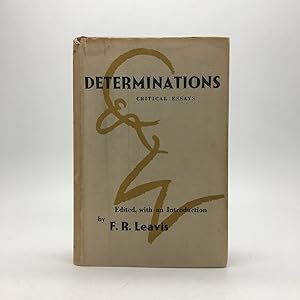 Imagen del vendedor de DETERMINATIONS: CRITICAL ESSAYS a la venta por Any Amount of Books