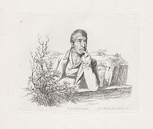 Bild des Verkufers fr P. Barbiers" - Pieter Pietersz Barbiers (1749-1842) Dutch painter Kunstschilder Maler Amsterdam Portrait zum Verkauf von Antiquariat Steffen Vlkel GmbH