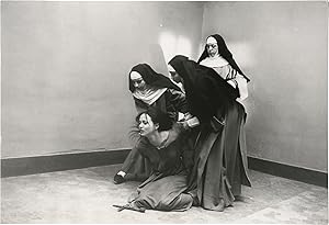 Bild des Verkufers fr The Nun [La Religieuse] (Three original oversize photographs from the 1966 film) zum Verkauf von Royal Books, Inc., ABAA