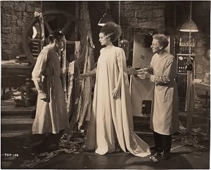 Bild des Verkufers fr Bride of Frankenstein (Original photograph of Valerie Hobson, Colin Clive, and Ernest Thesiger from the 1935 film) zum Verkauf von Royal Books, Inc., ABAA