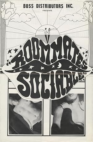 Roommates Sociable (Original pressbook for the 1969 adult film)