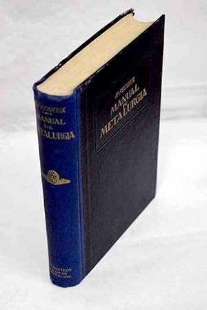 Seller image for Manual de metalurgia for sale by Alcan Libros