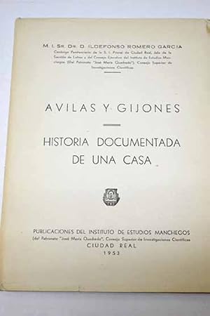 Imagen del vendedor de Avilas Gijones a la venta por Alcan Libros