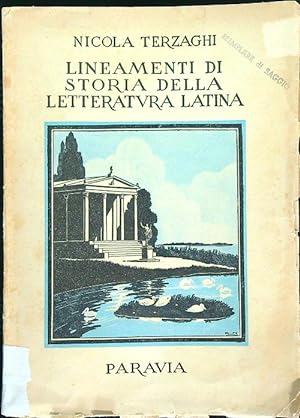 Image du vendeur pour Lineamenti di storia della letteratura latina mis en vente par Librodifaccia