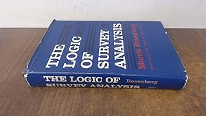 Imagen del vendedor de The Logic of survey analysis a la venta por BoundlessBookstore