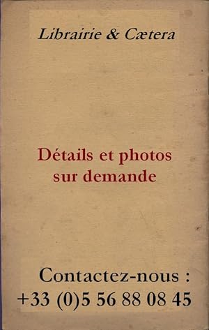 Seller image for La tragique aventure du mime Properce. Vers 1910. for sale by Librairie Et Ctera (et caetera) - Sophie Rosire