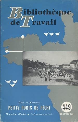 Petits ports de pêche en Bretagne. Décembre 1959.