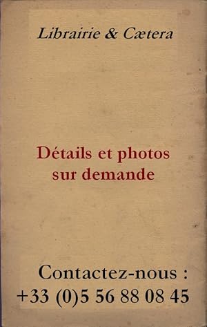 Seller image for La rumeur. for sale by Librairie Et Ctera (et caetera) - Sophie Rosire