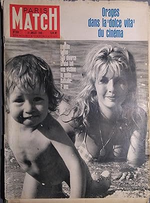 Paris Match N° 588. Annette Vadim en couverture. Congo belge, Montand-Marylin, Instituteur assass...