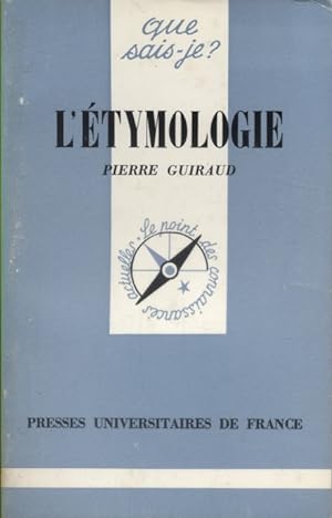Image du vendeur pour L'tymologie. mis en vente par Librairie Et Ctera (et caetera) - Sophie Rosire