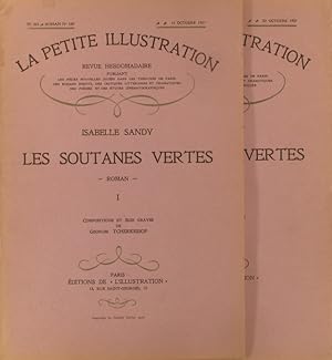 Seller image for La petite illustration - Roman : Les soutanes vertes. Roman complet en 2 fascicules. Octobre 1927. for sale by Librairie Et Ctera (et caetera) - Sophie Rosire