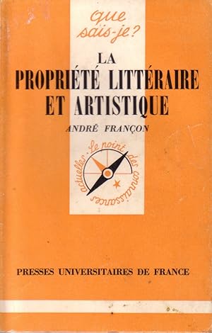 Image du vendeur pour La proprit littraire et artistique. mis en vente par Librairie Et Ctera (et caetera) - Sophie Rosire