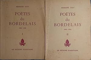 Poètes du Bordelais. 1900-1956. 2 volumes. 1955-1956.